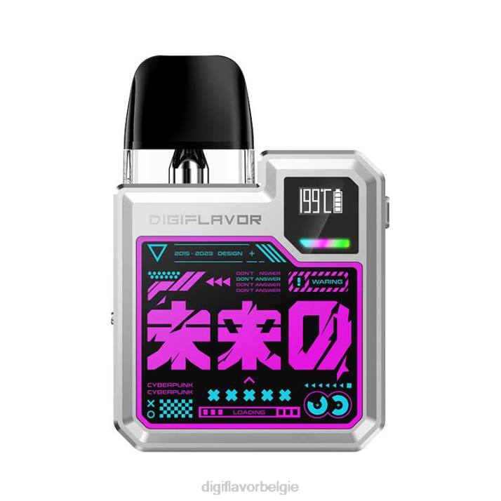 Digiflavor Vape - B6T254 Digiflavor Digi-Q pod-kit toekomstig zilver